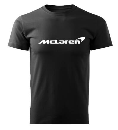 Tričko McLaren, čierne