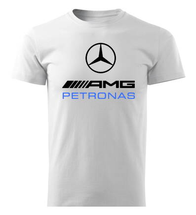 Tričko AMG PETRONAS, biele