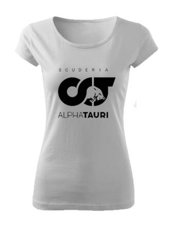 Dámske tričko Scuderia ALPHATAURI, biele