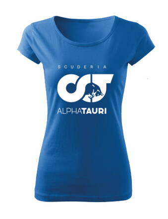Dámske tričko Scuderia ALPHATAURI, modré