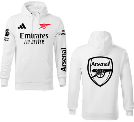 Mikina ARSENAL šport, biela