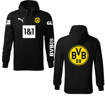 Mikina BORUSIA DORTMUND šport, čierna