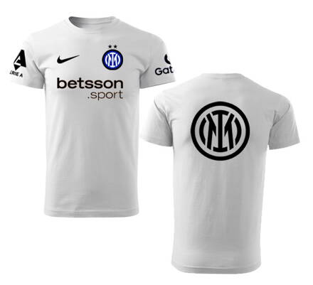 Tričko INTER MILAN šport, biele