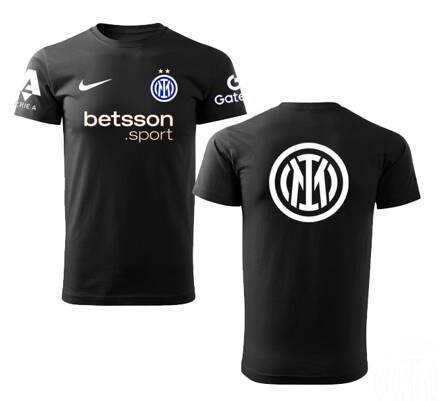 Tričko INTER MILAN šport, čierne