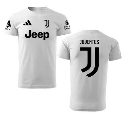Tričko JUVENTUS šport, biele