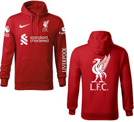 Mikina F.C.LIVERPOOL šport, červená