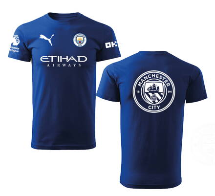 Tričko MANCHESTER CITY šport, modré