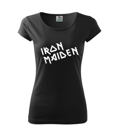 Dámske tričko IRON MAIDEN, čierne