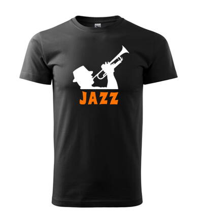 Tričko JAZZ, čierne 2