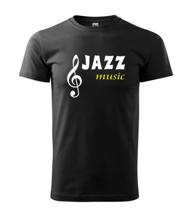 Tričko JAZZ, čierne 3