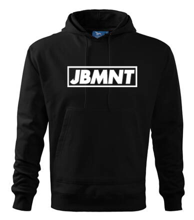 Mikina s kapucňou JBMNT, čierna
