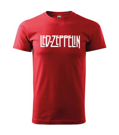 Tričko LED ZEPPELIN, červene