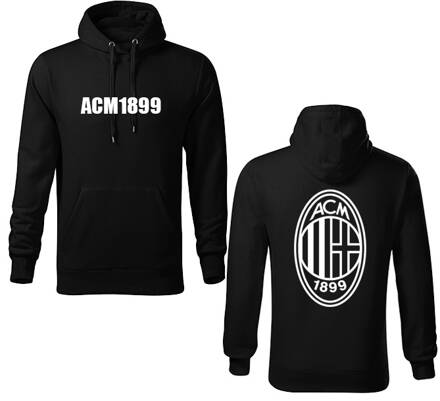 Mikina s kapucňou ACM, čierna