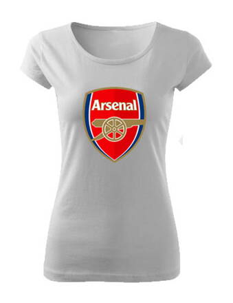 Dámske tričko ARSENAL, biele 1