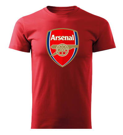 Tričko ARSENAL, červené 1