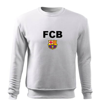 Mikina FCB, biela