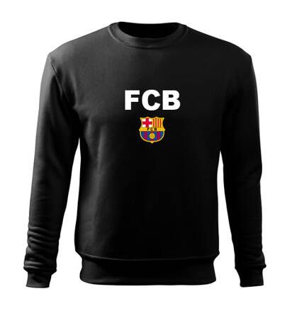 Mikina FCB, čierna