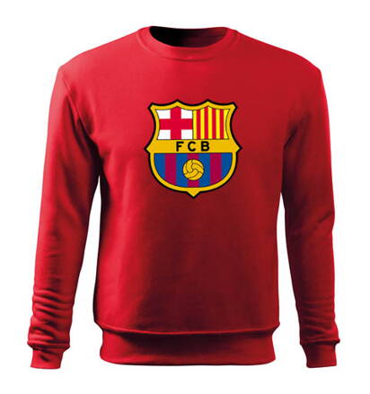 Mikina Barcelona, červená