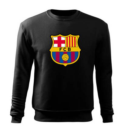 Mikina Barcelona, čierna