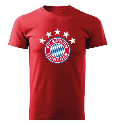 Tričko Bayern, červené