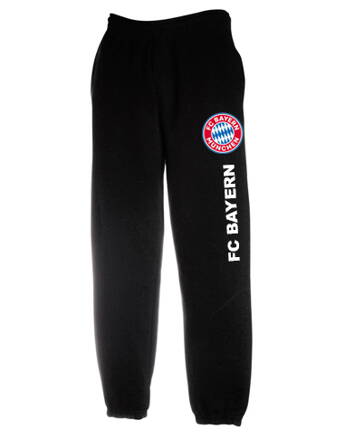 Tepláky BAYERN, čierne