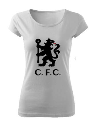 Dámske tričko C.F.C., biele