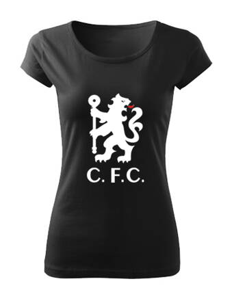 Dásmke tričko C.F.C., čierne