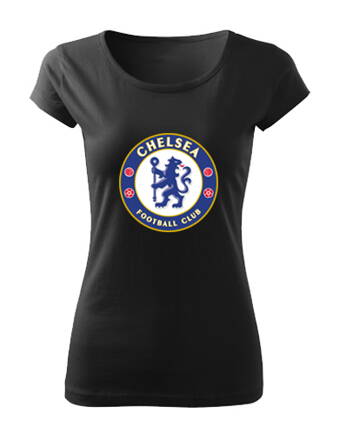 Dámske tričko Chelsea, čierne