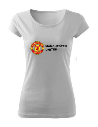 Dámske tričko Manchester United, biele 2