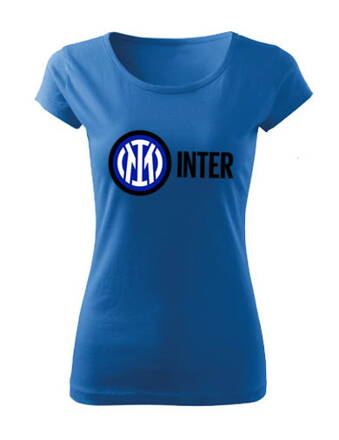 Dámske tričko INTER, modre