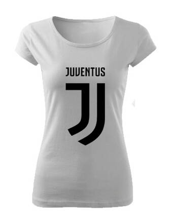 Dámske tričko FC Juventus, biele 2