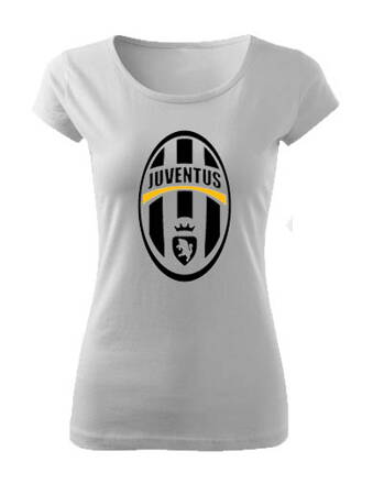 Dámske tričko FC Juventus, biele