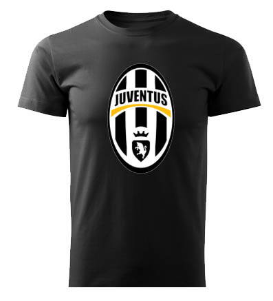 Tričko FC Juventus, čierne