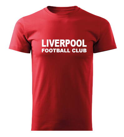 Tričko FC LIVERPOOL, červené