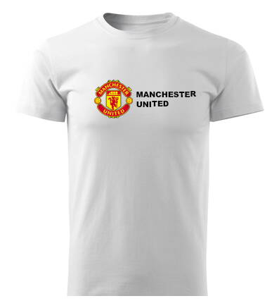 Tričko Manchester United, biele3