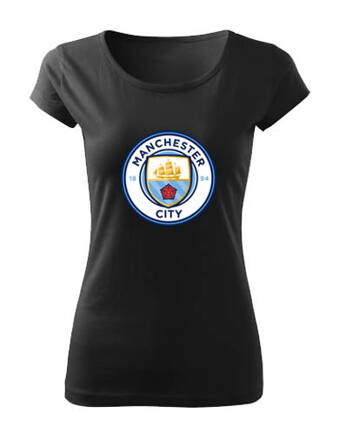 Dásmke tričko MANCHESTER CITY, čierne