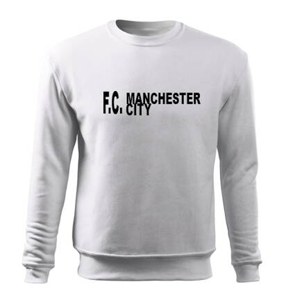 Mikina FC MANCHESTER CITY, biela