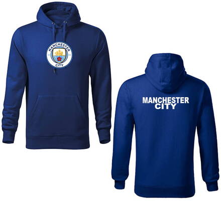 Mikina s kapucňou MANCHESTER CITY, modrá 2