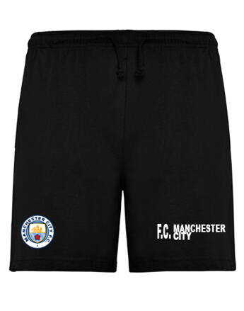 Šortky FC MANCHESTER CITY, čierne