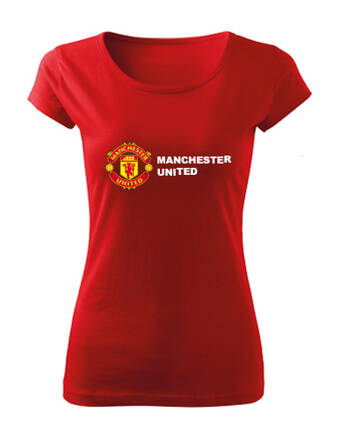 Dámske tričko Manchester United, červené 2