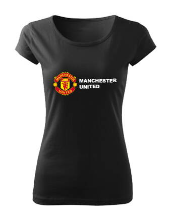 Dámske tričko Manchester United, čierne 2