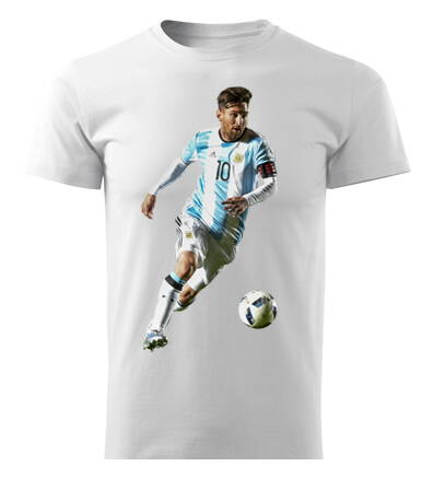 Tričko MESSI, biele