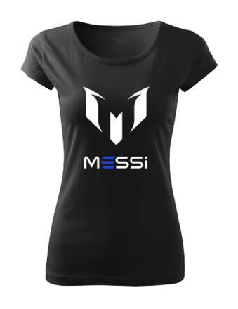 Dámske tričko MESSI, čierne