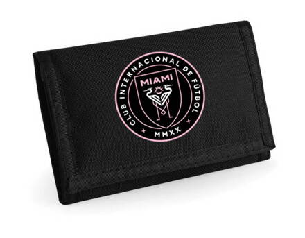 Peňaženka INTER MIAMI, čierna
