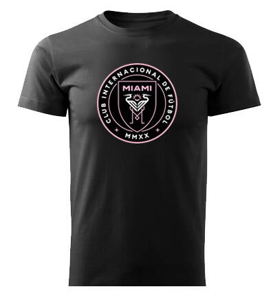Tričko INTER MIAMI, čierne