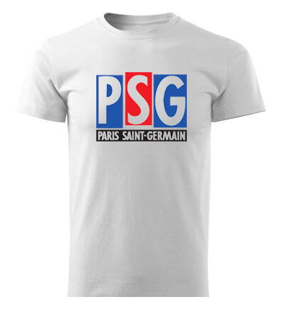 Tričko PSG, biele 2