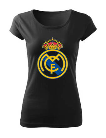 Dámske tričko Real Madrid, čierne