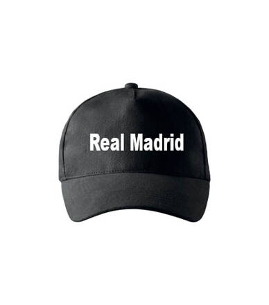 Šiltovka Real Madrid, čierna
