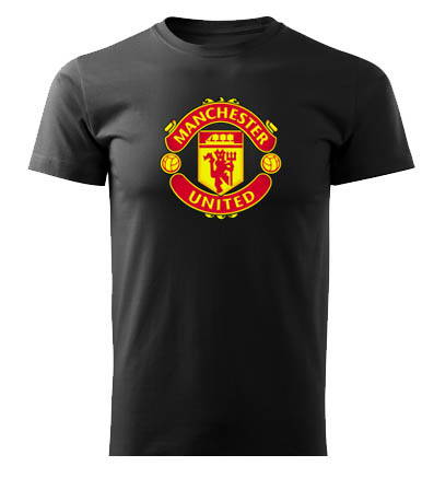 Tričko Manchester United, čierne