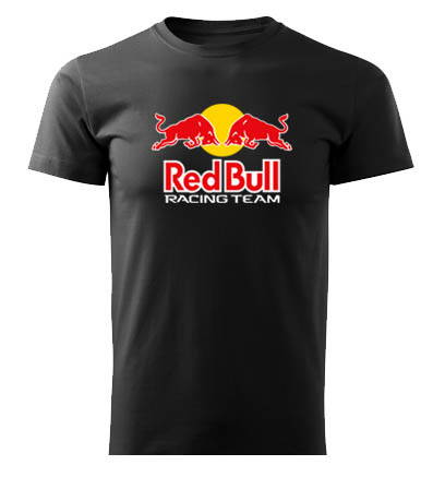 Tričko Red Bull, čierne